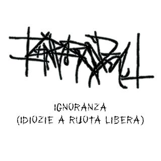 Ignoranza logo and album title, black on white